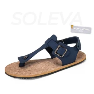 Soleva – naturalne, płaskie sandały na palce
